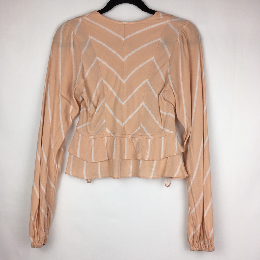 Free People Samifran Ruffle Top in Petal Size XS - Picture 4 of 10